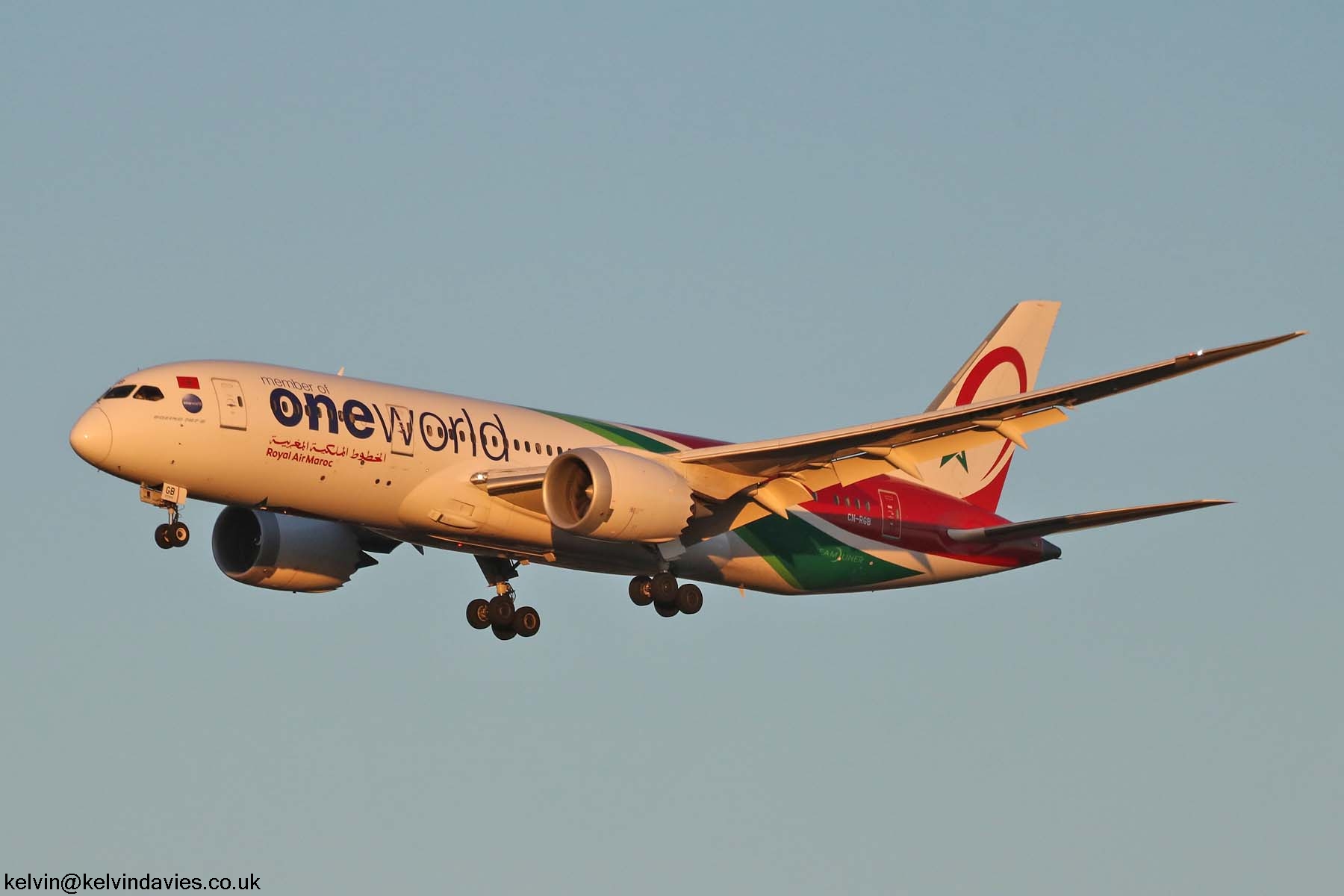 Royal Air Maroc 787 CN-RGB