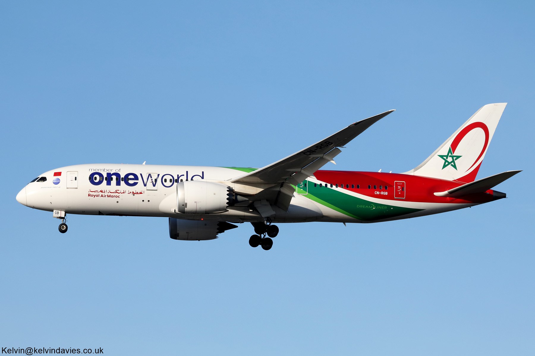 Royal Air Moroc 787 CN-RGB
