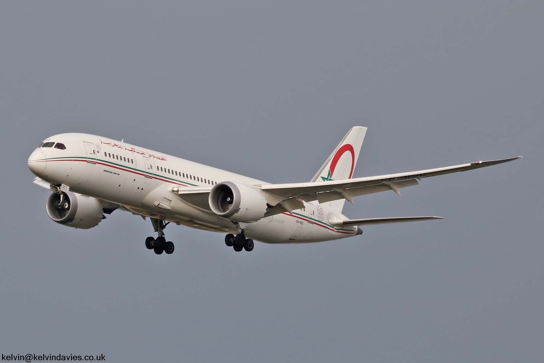 Royal Air Maroc 787 CN-RGC