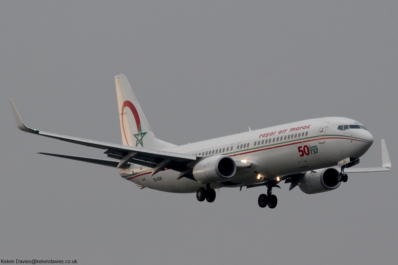 Royal Air Maroc 737NG CN-RGN