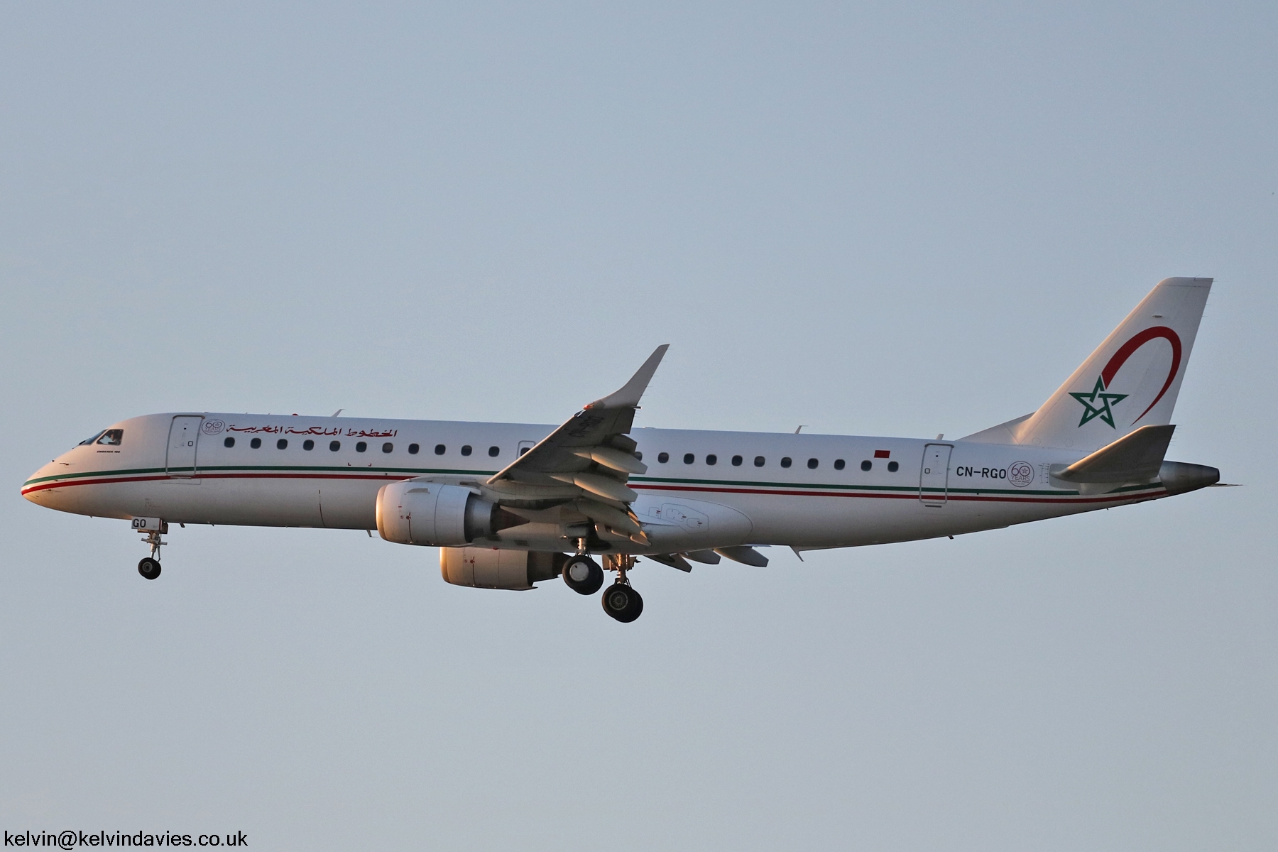 Royal Air Maroc EMB-190 CN-RGO