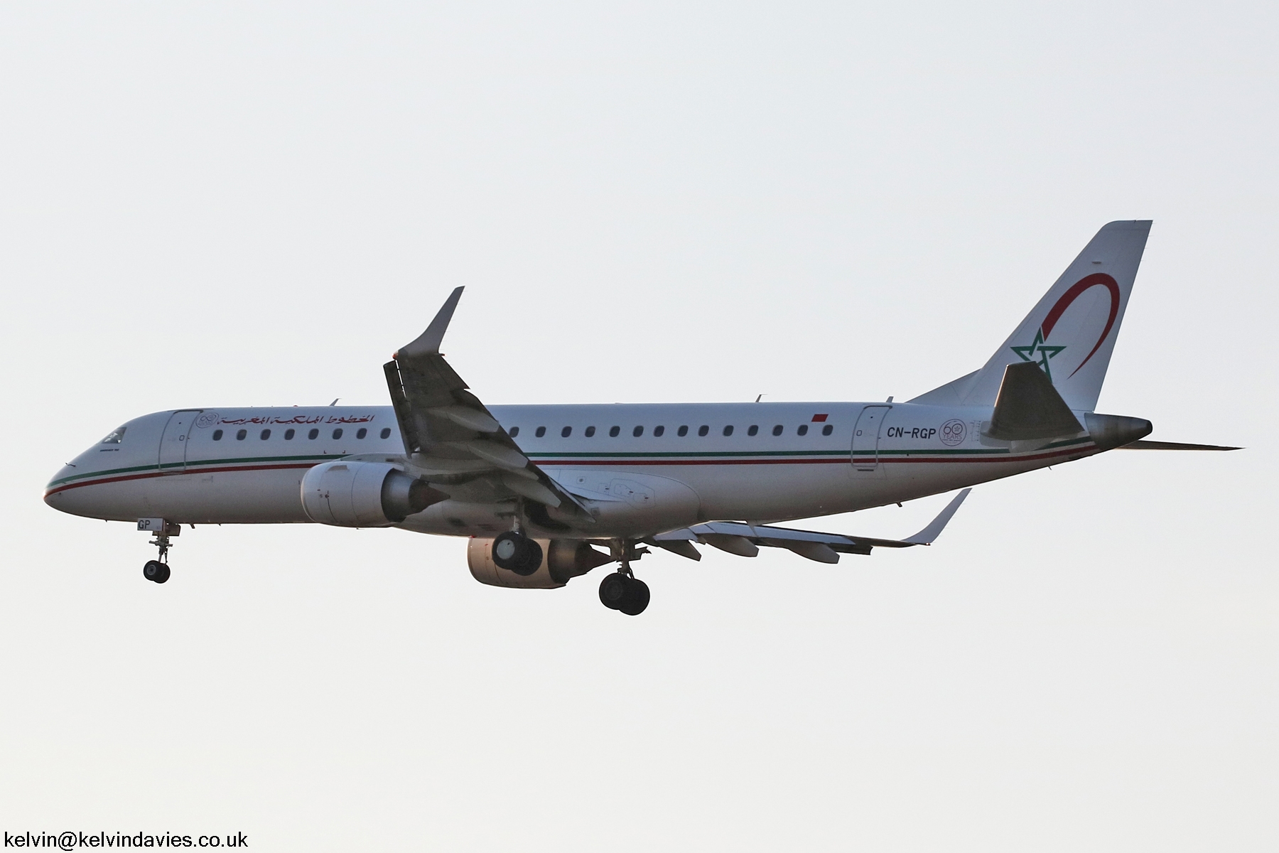 Royal Air Maroc Emb-190 CN-RGP