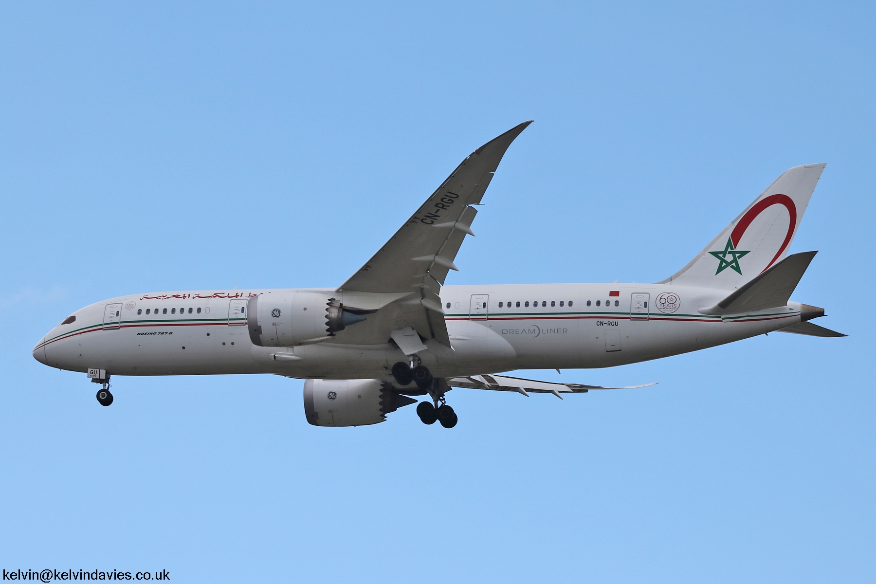 Royal Air Maroc 787 CN-RGU