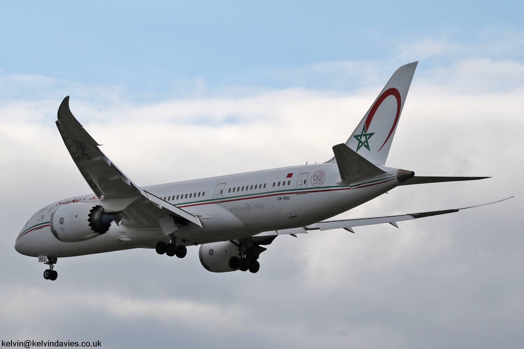 Royal Air Maroc 787 CN-RGU