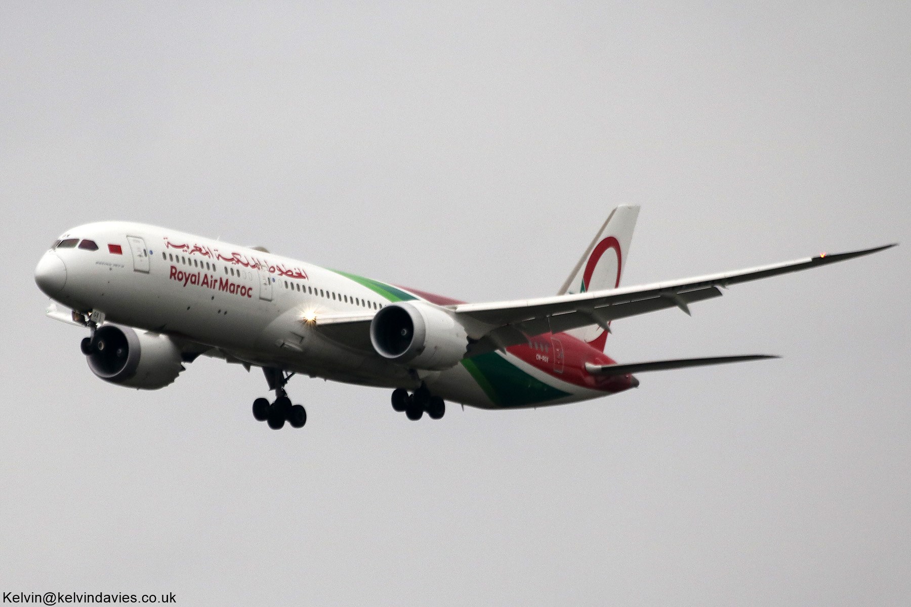 Royal Air Maroc 787 CN-RGX