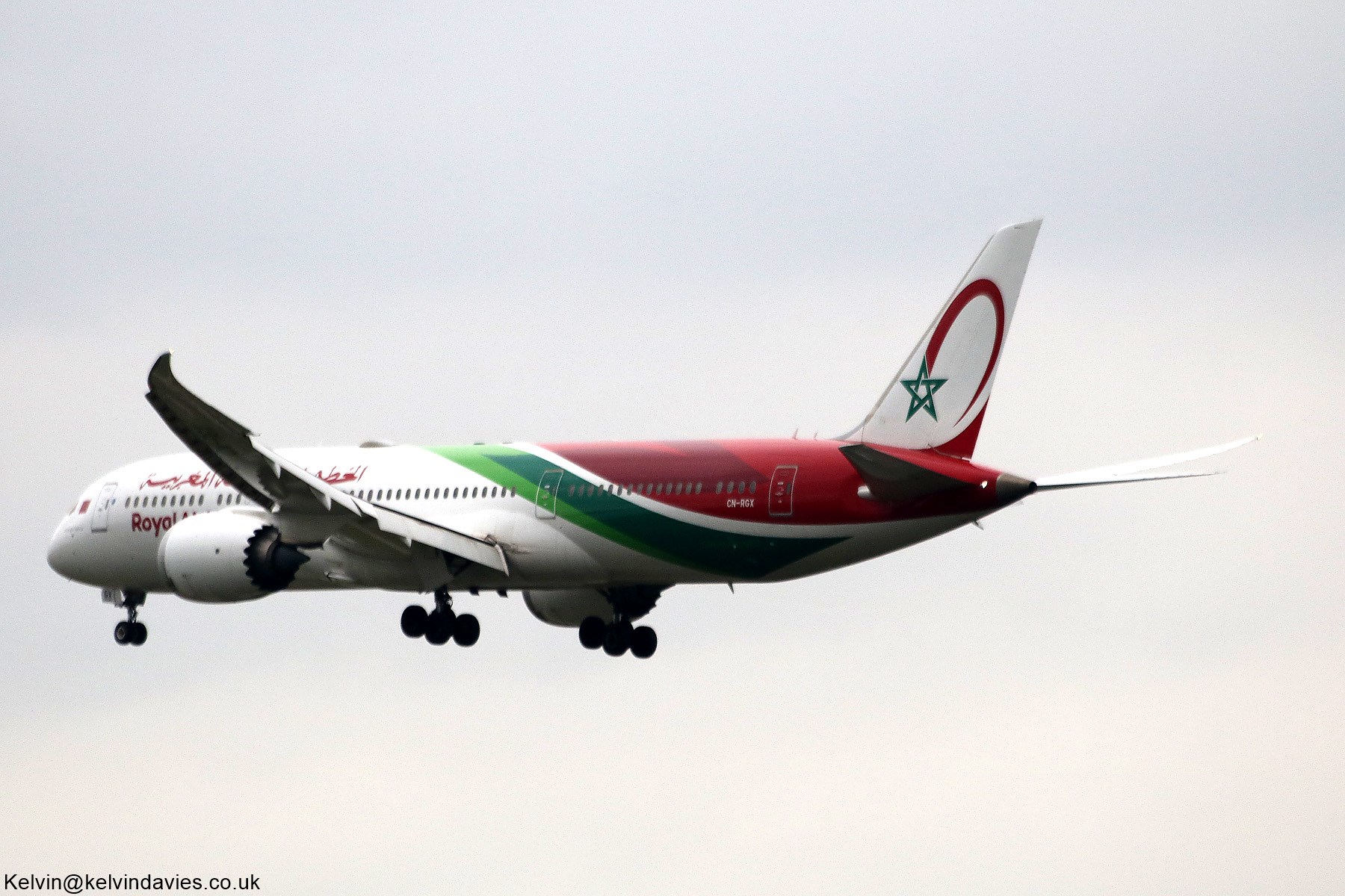 Royal Air Maroc 787 CN-RGX