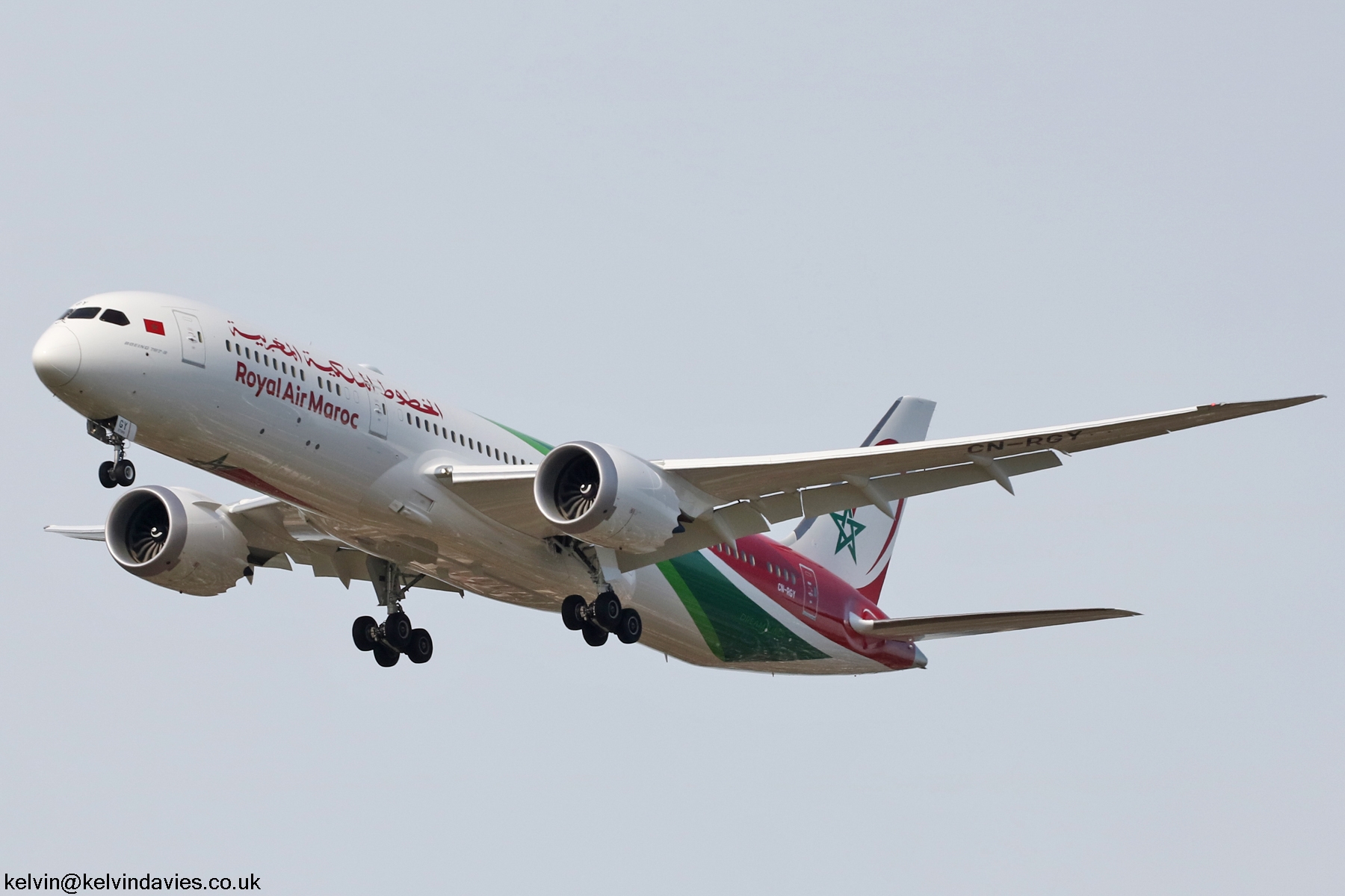 Royal Air Maroc 787 CN-RGY
