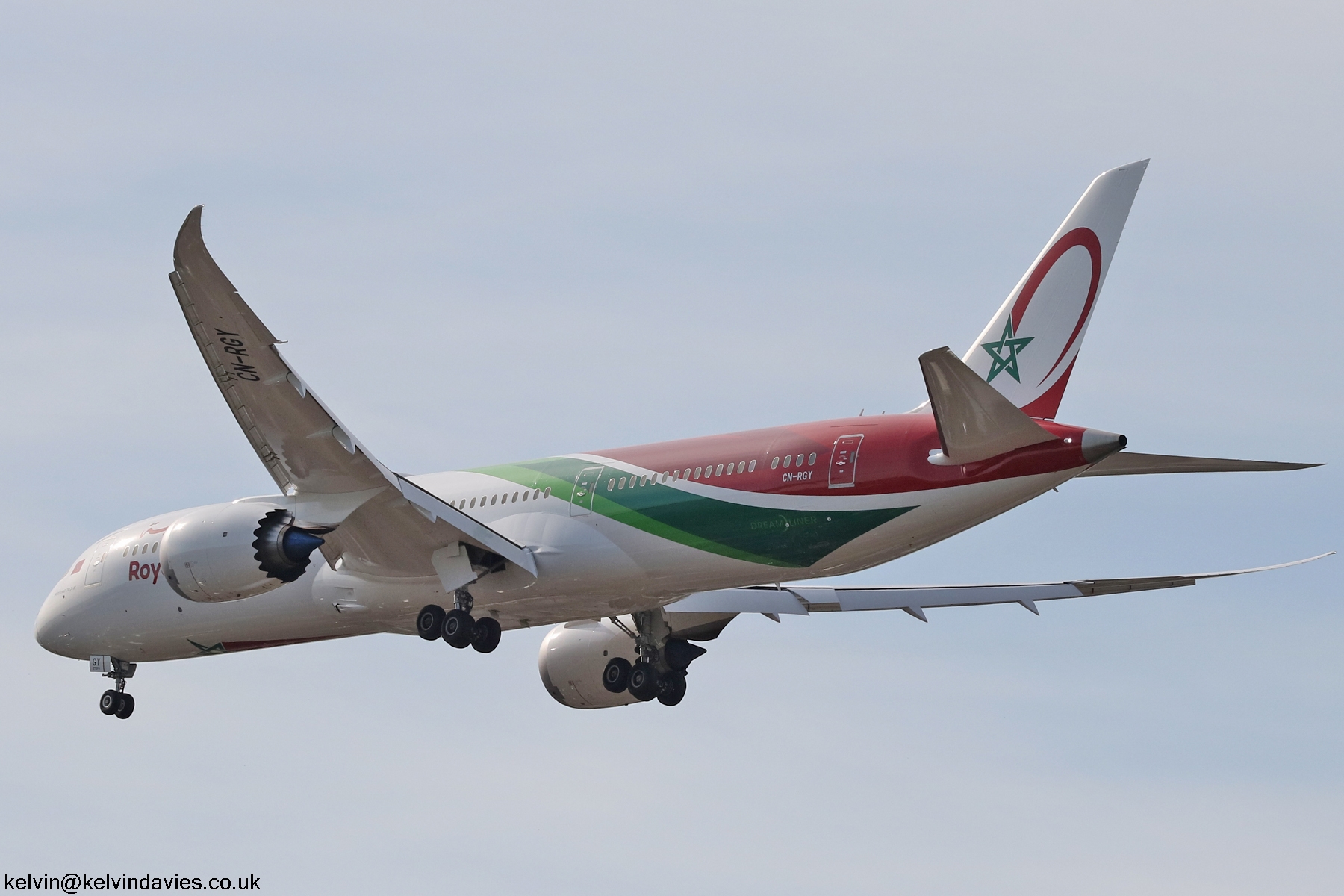 Royal Air Maroc 787 CN-RGY