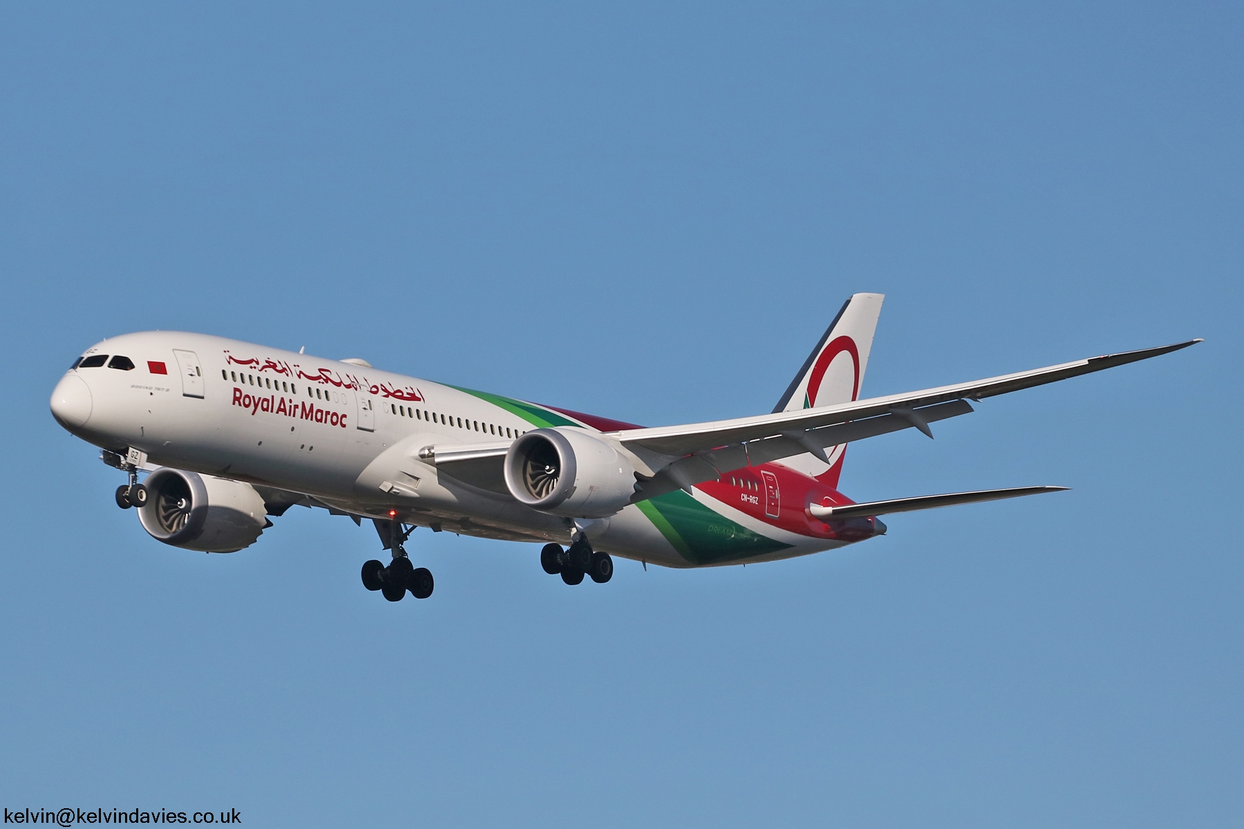 Royal Air Maroc 787 CN-RGZ