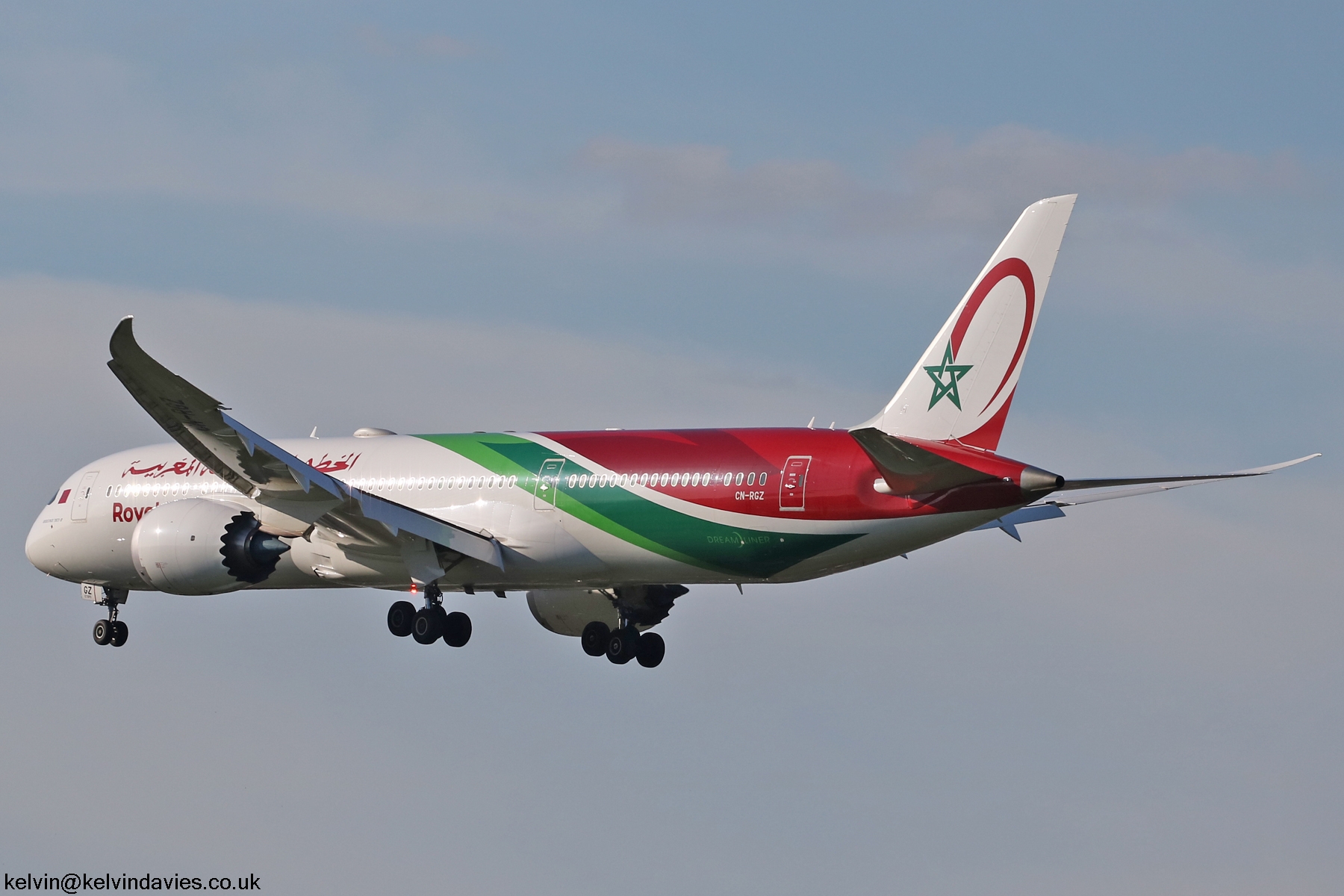 Royal Air Maroc 787 CN-RGZ