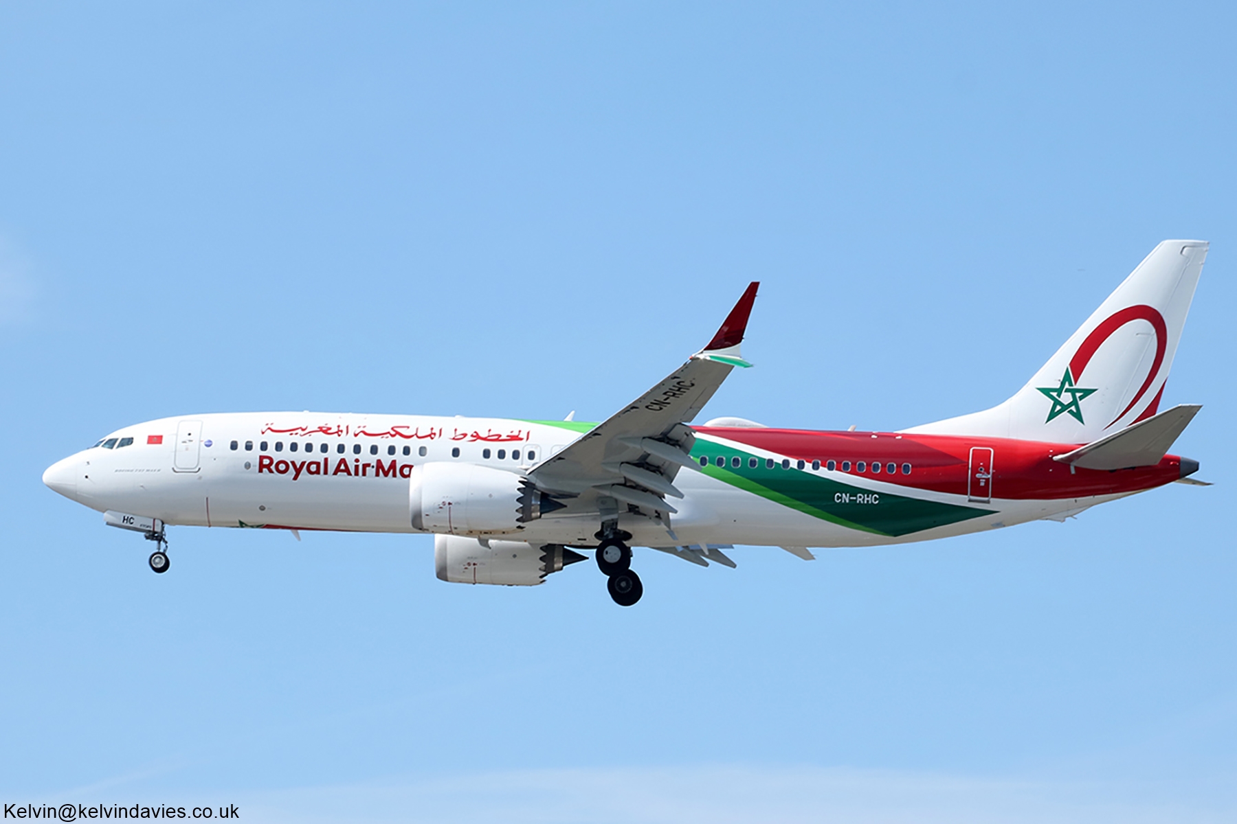 Royal Air Maroc 737 MAX CN-RHC