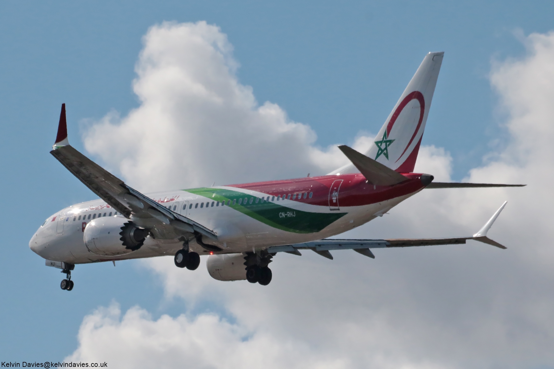 Royal Air Maroc 737MAX CN-RHJ