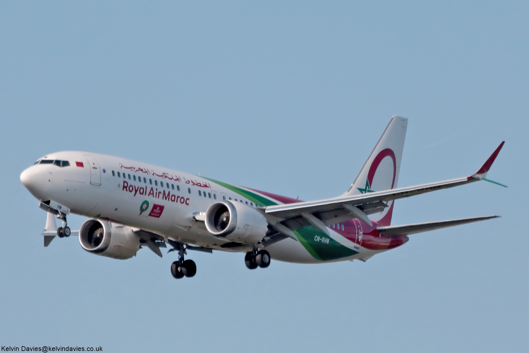 Royal Air Maroc 737MAX CN-RHM