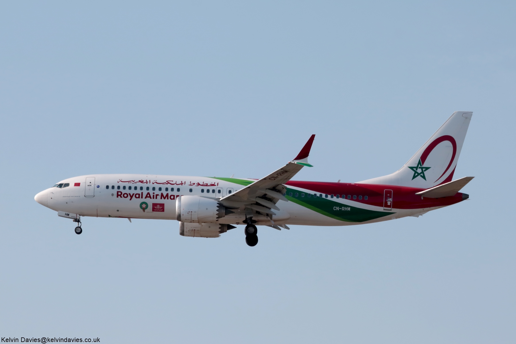Royal Air Maroc 737MAX CN-RHM