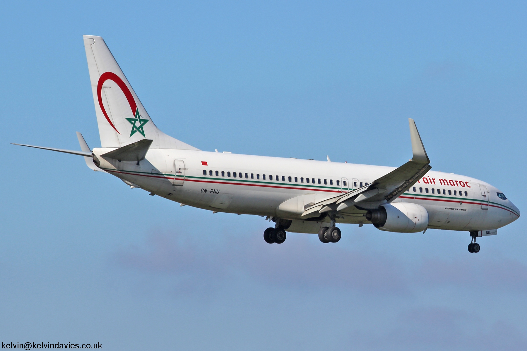 Royal Air Maroc 737NG CN-RNU