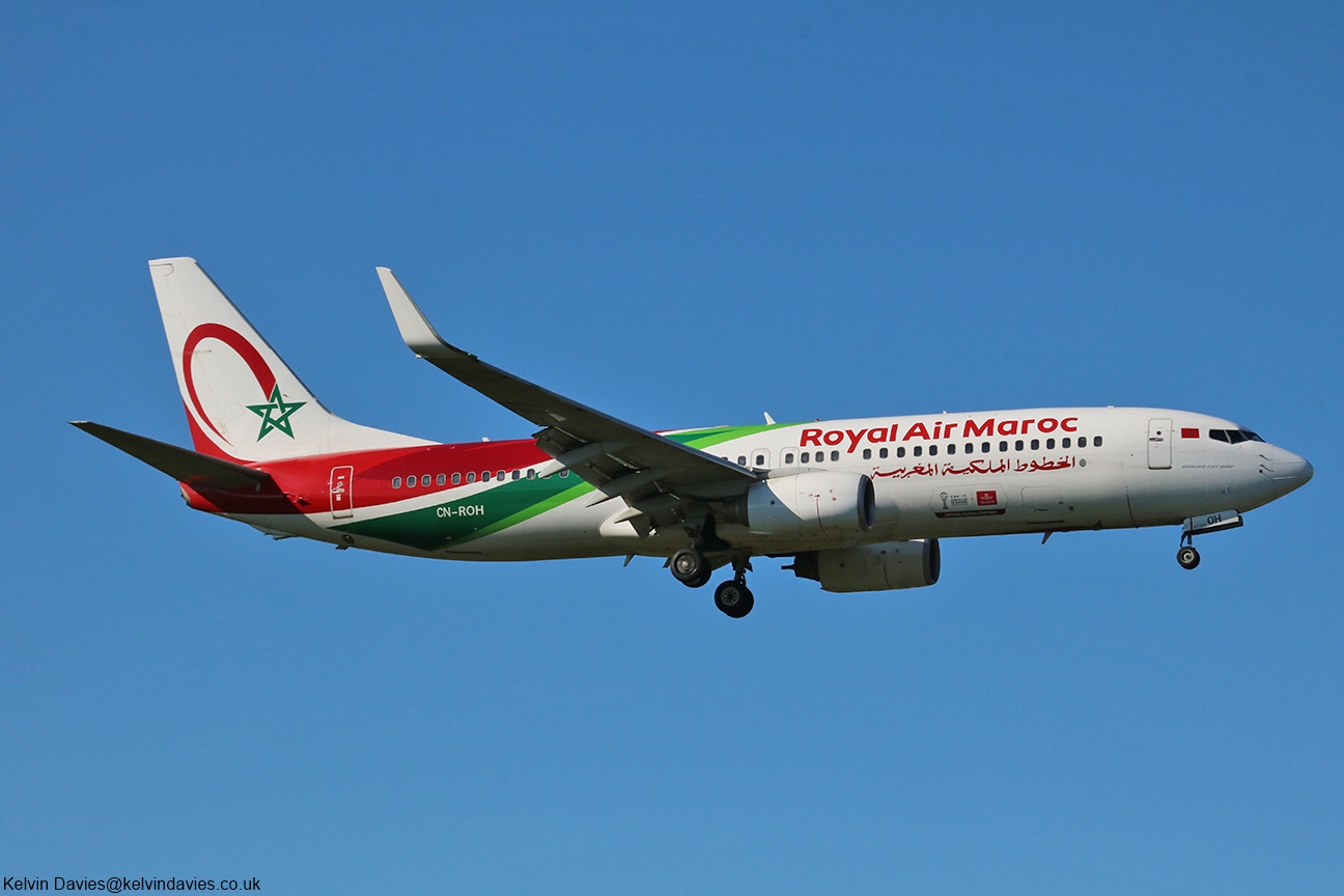 Royal Air Maroc 737NG CN-ROH