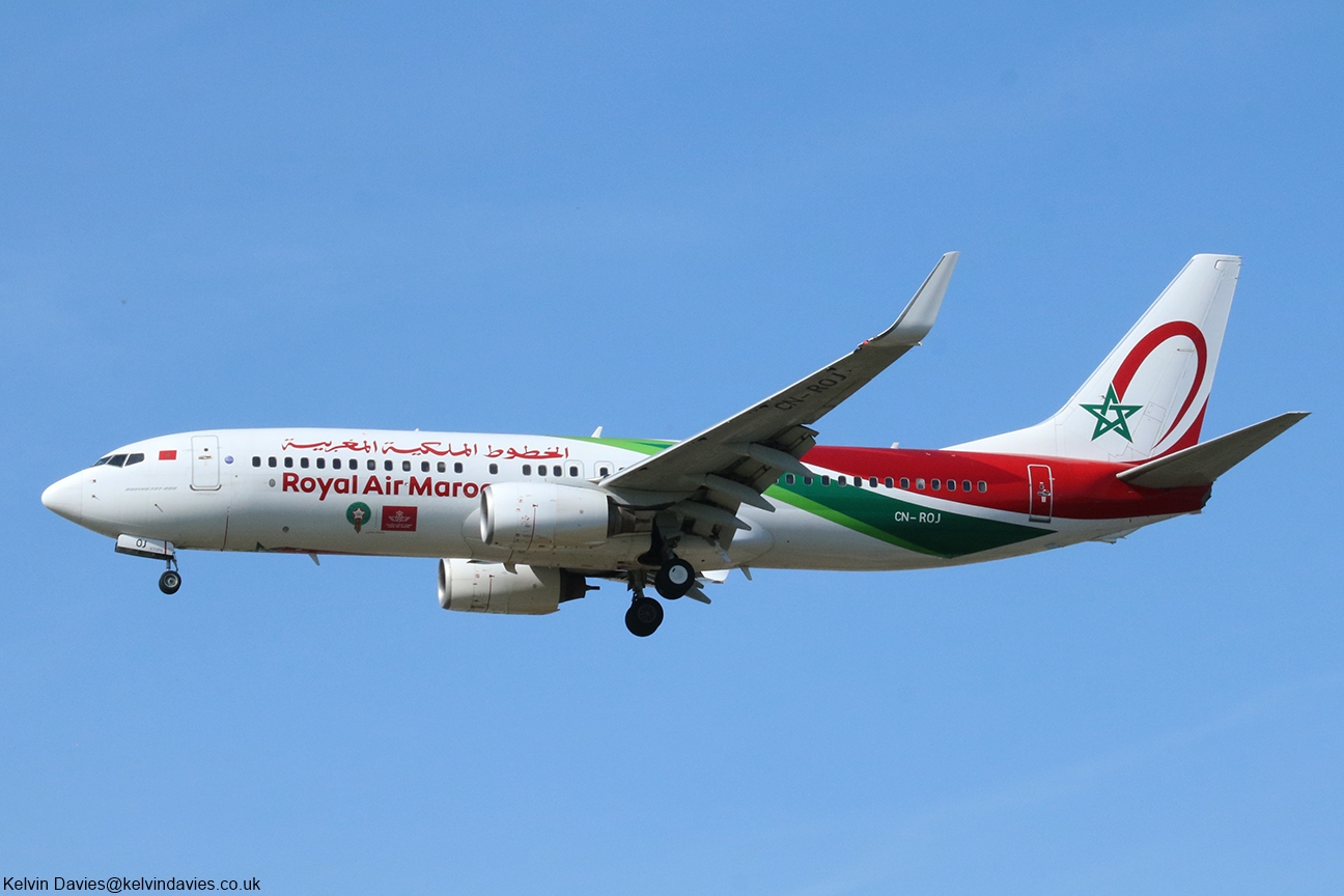 Royal Air Maroc 737NG CN-ROJ