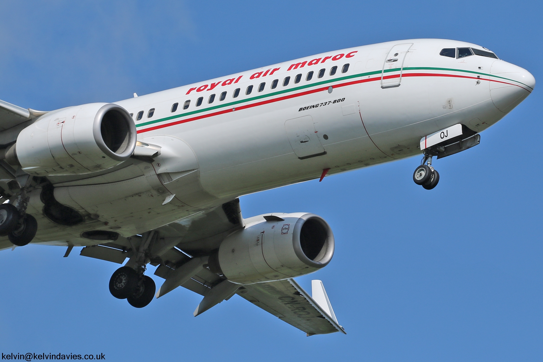 Royal Air Maroc 737NG CN-ROJ