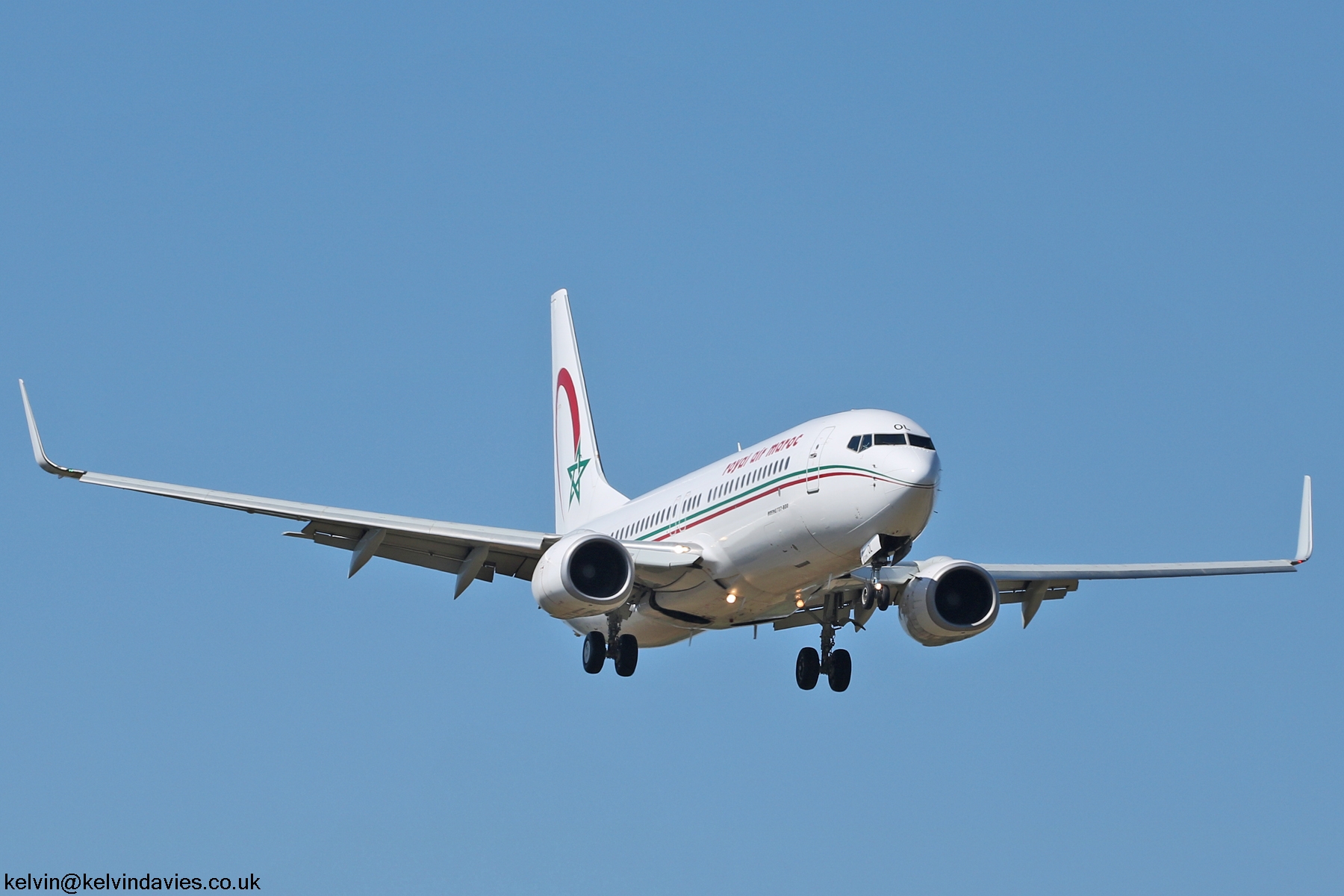 Royal Air Maroc 737NG CN-ROL