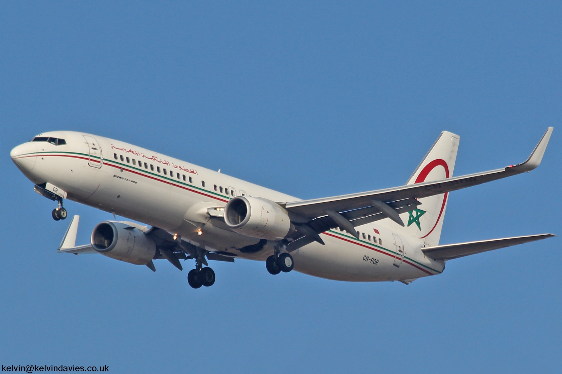Royal Air Maroc 737 CN-ROR