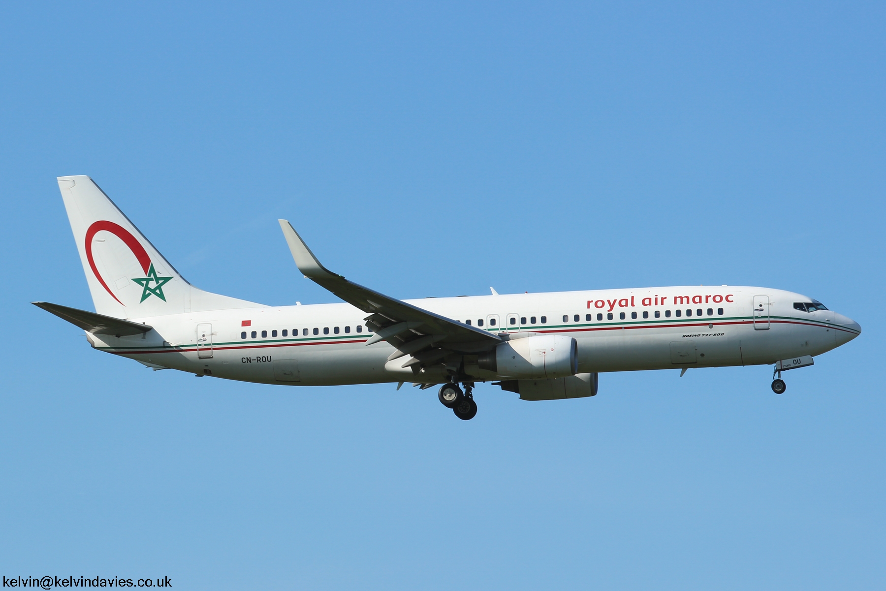 Royal Air Maroc 737 CN-ROU