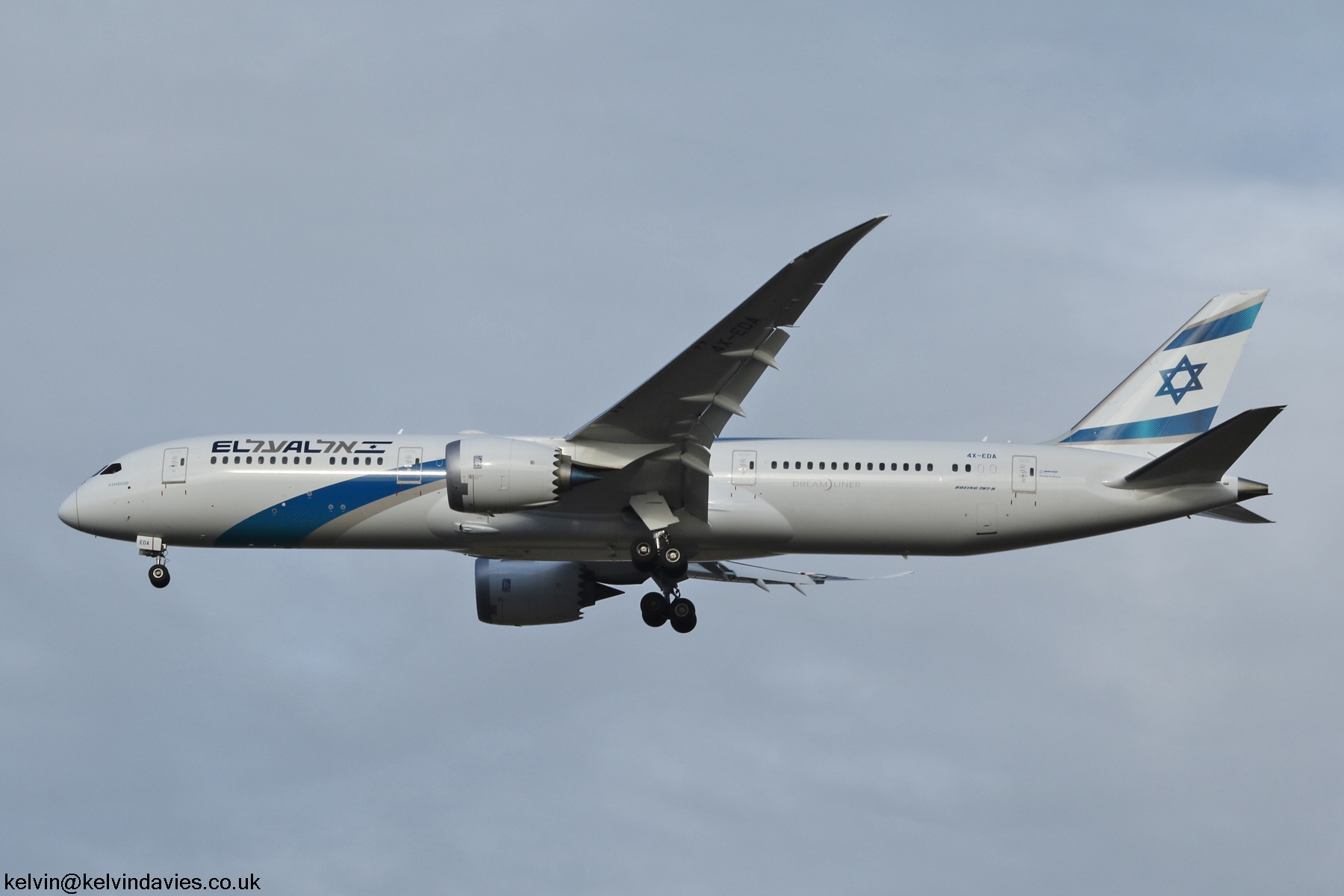 El Al 787 4X-EDA