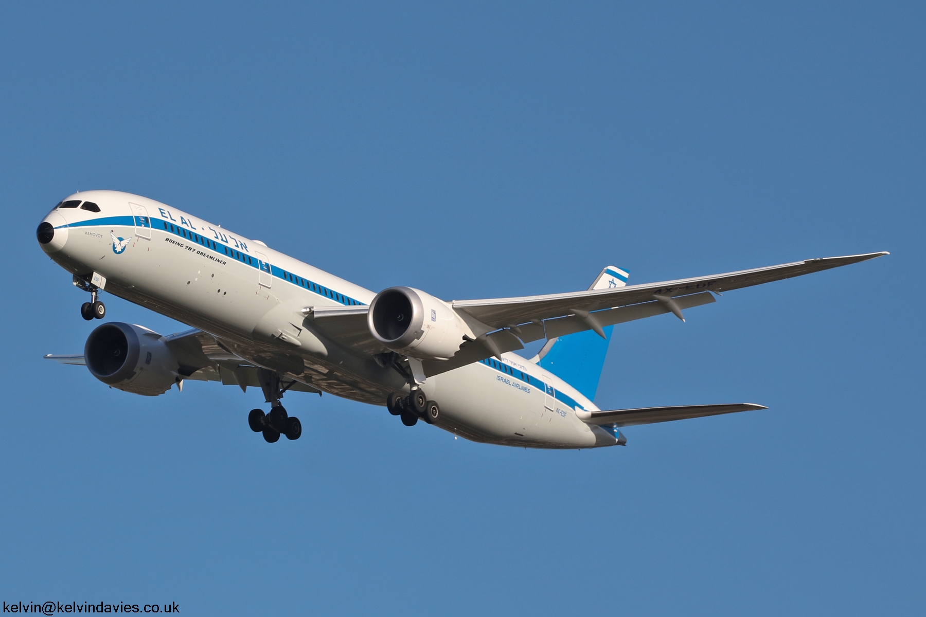 El Al 787 4X-EDF