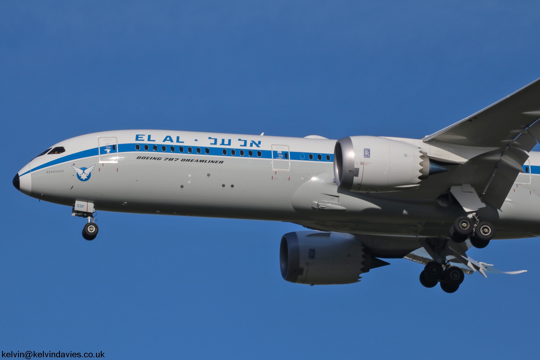 El Al 787 4X-EDF
