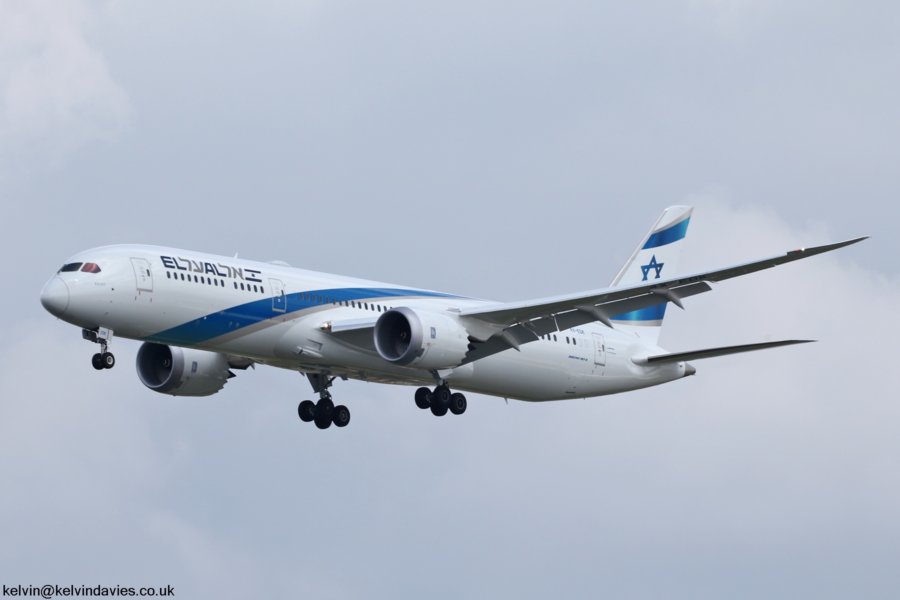 El Al 787 4X-EDK