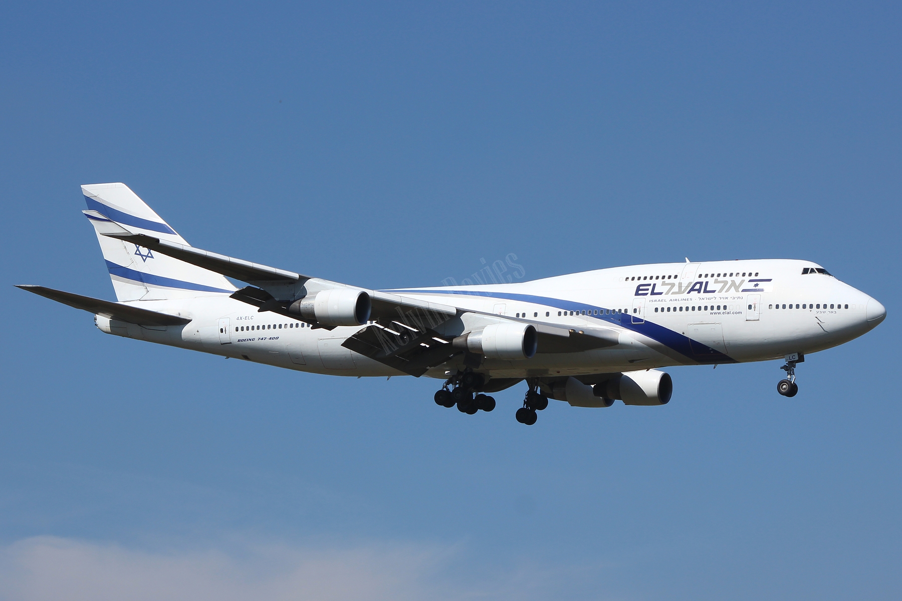 El Al 747 4X-ELC