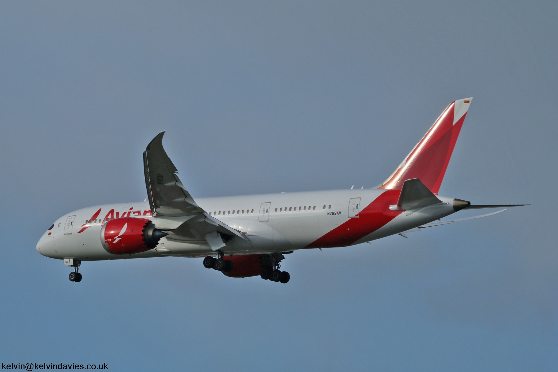 Avianca 787 N783AV