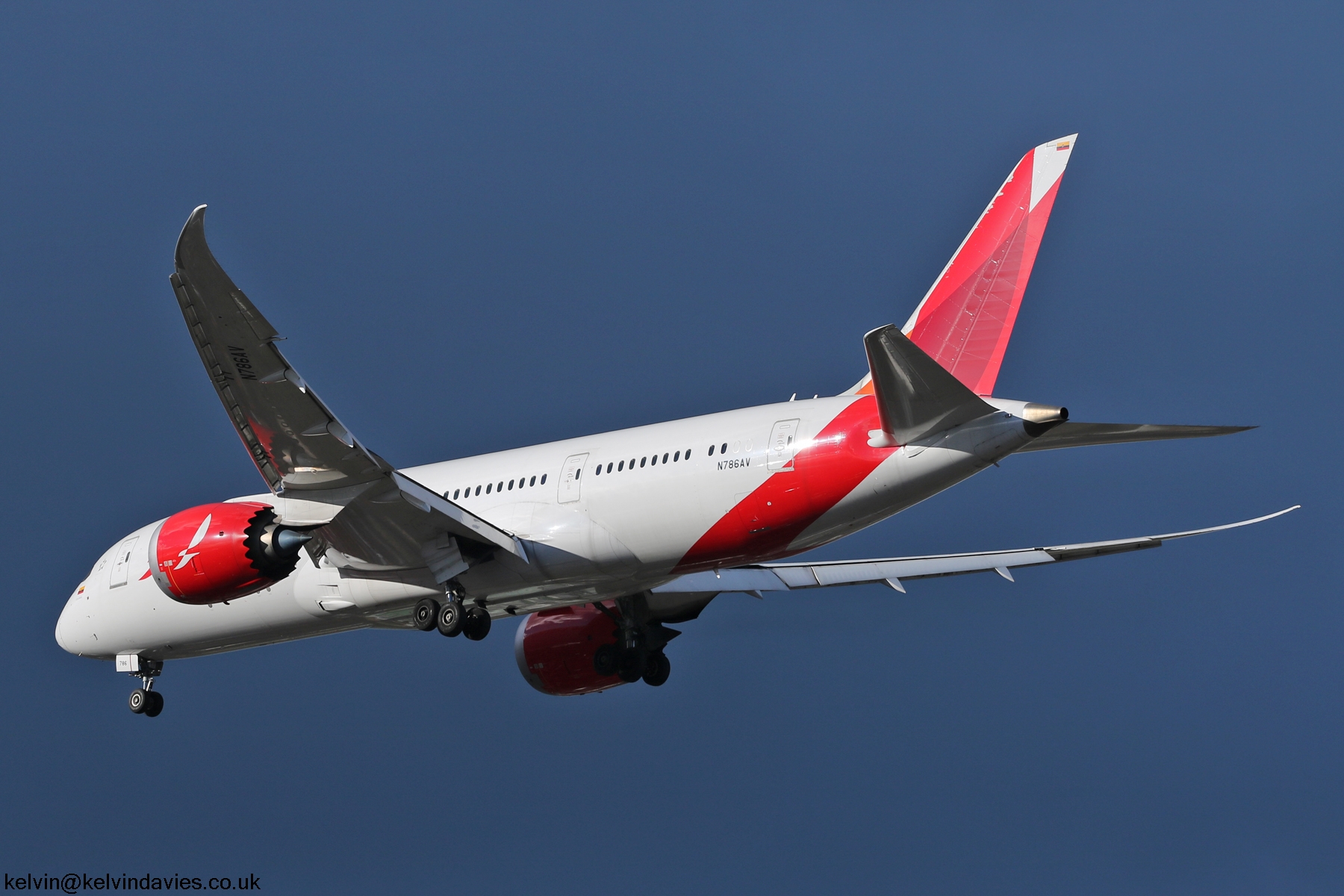 Avianca 787 N786AV