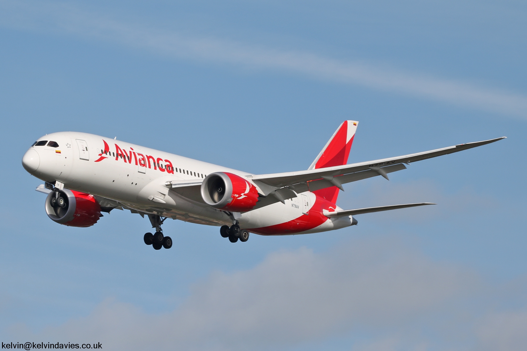 Avianca B787 N791AV