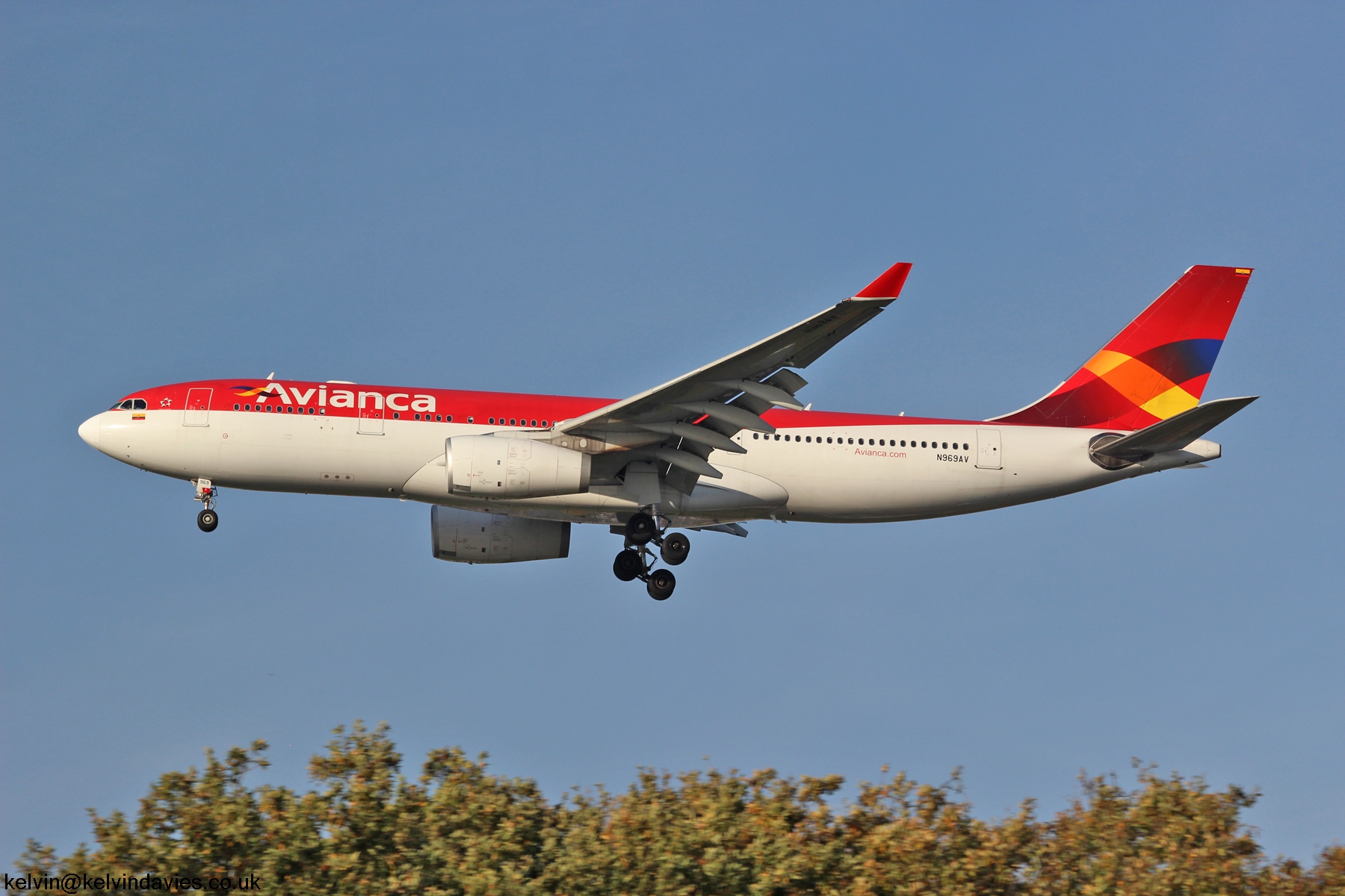 Avianca A330 N969AV