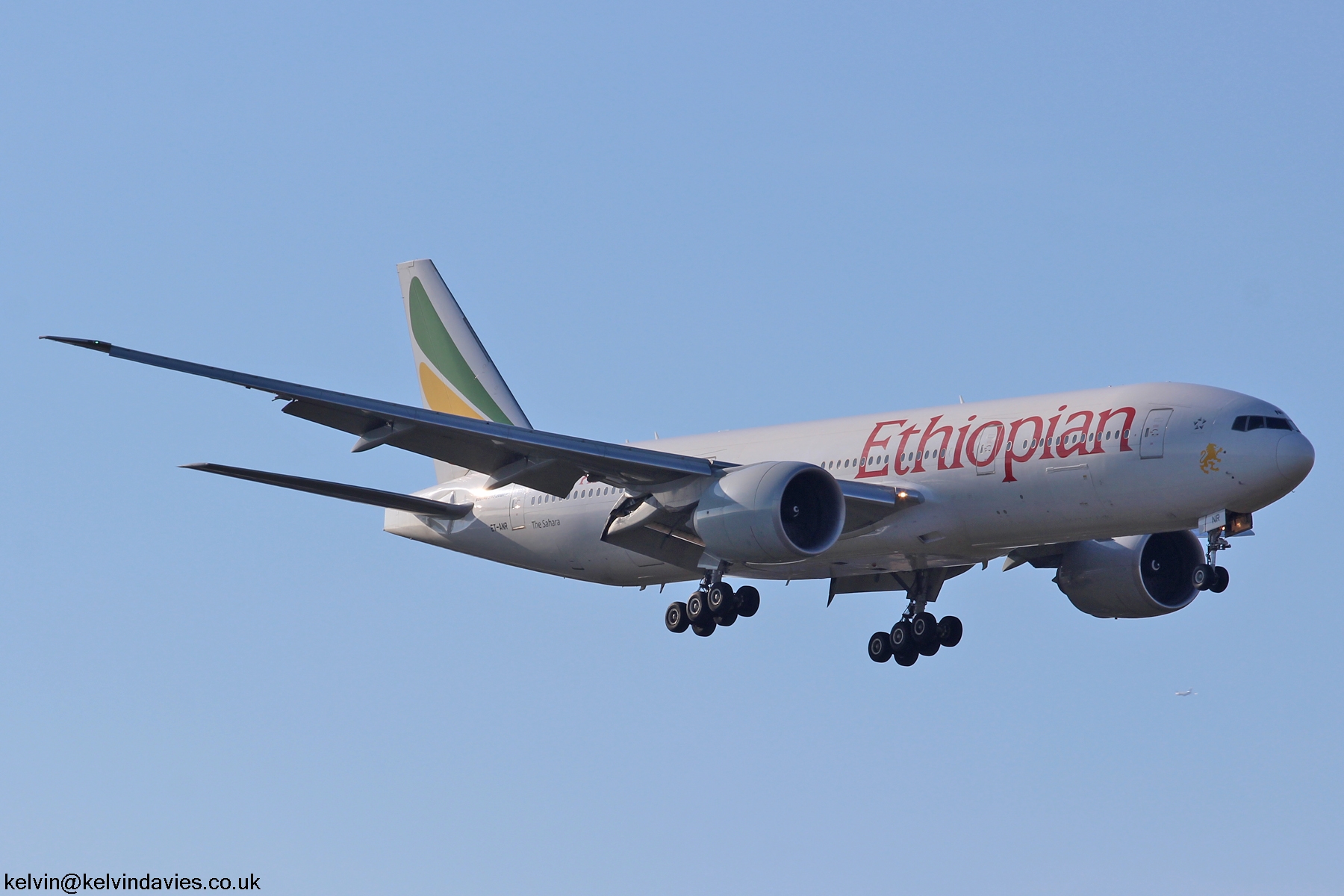 Ethiopian Airlines 777 ET-ANR