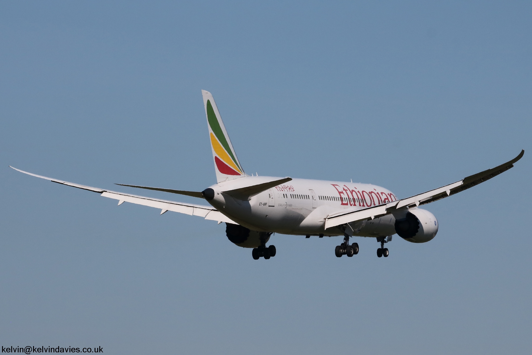 Ethiopian Airlines 787 ET-ARF