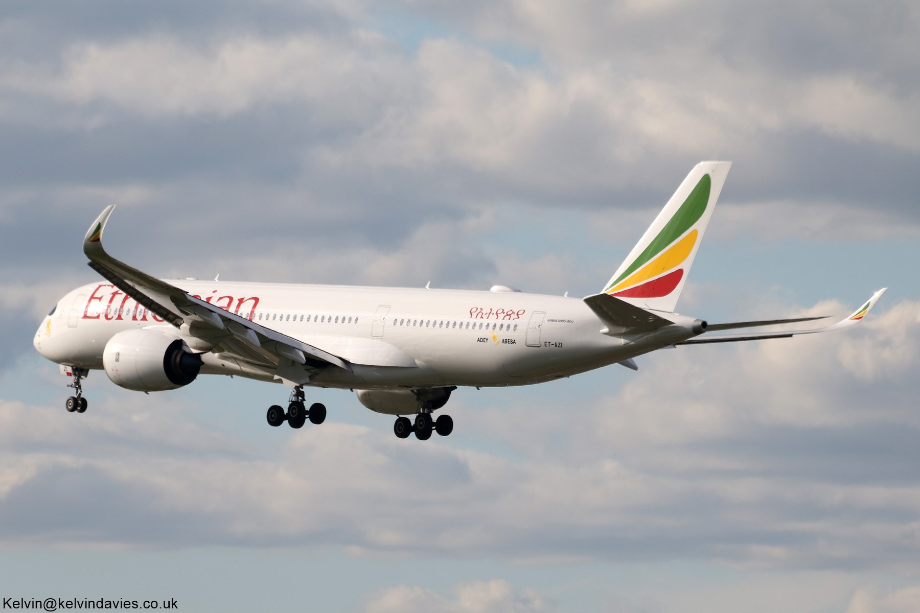 Ethiopian Airlines A350 ET-AZI
