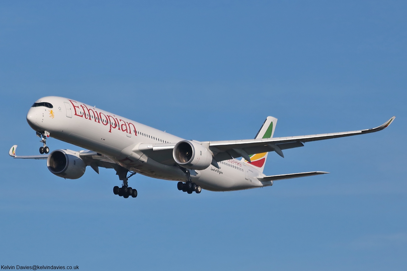 Ethiopian Airlines A350 ET-BAZ