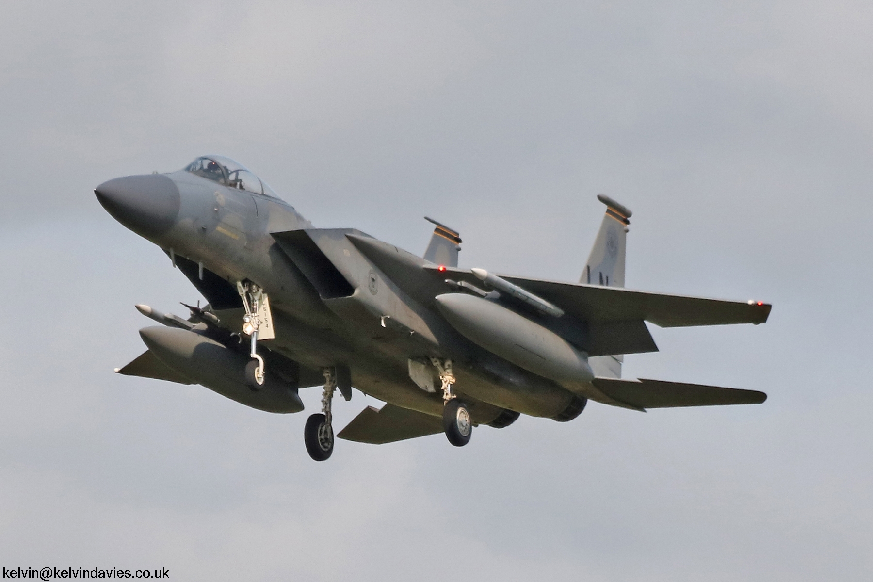 US Air Force F-15C 86-0154