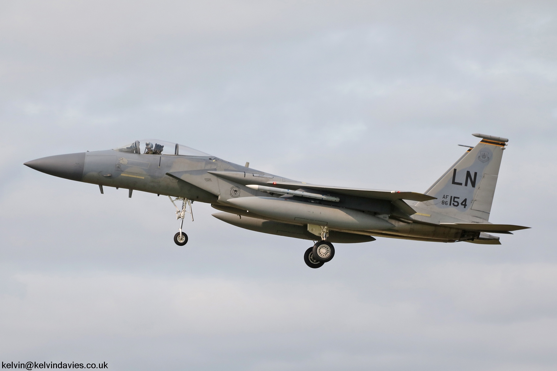 US Air Force F-15C 86-0154