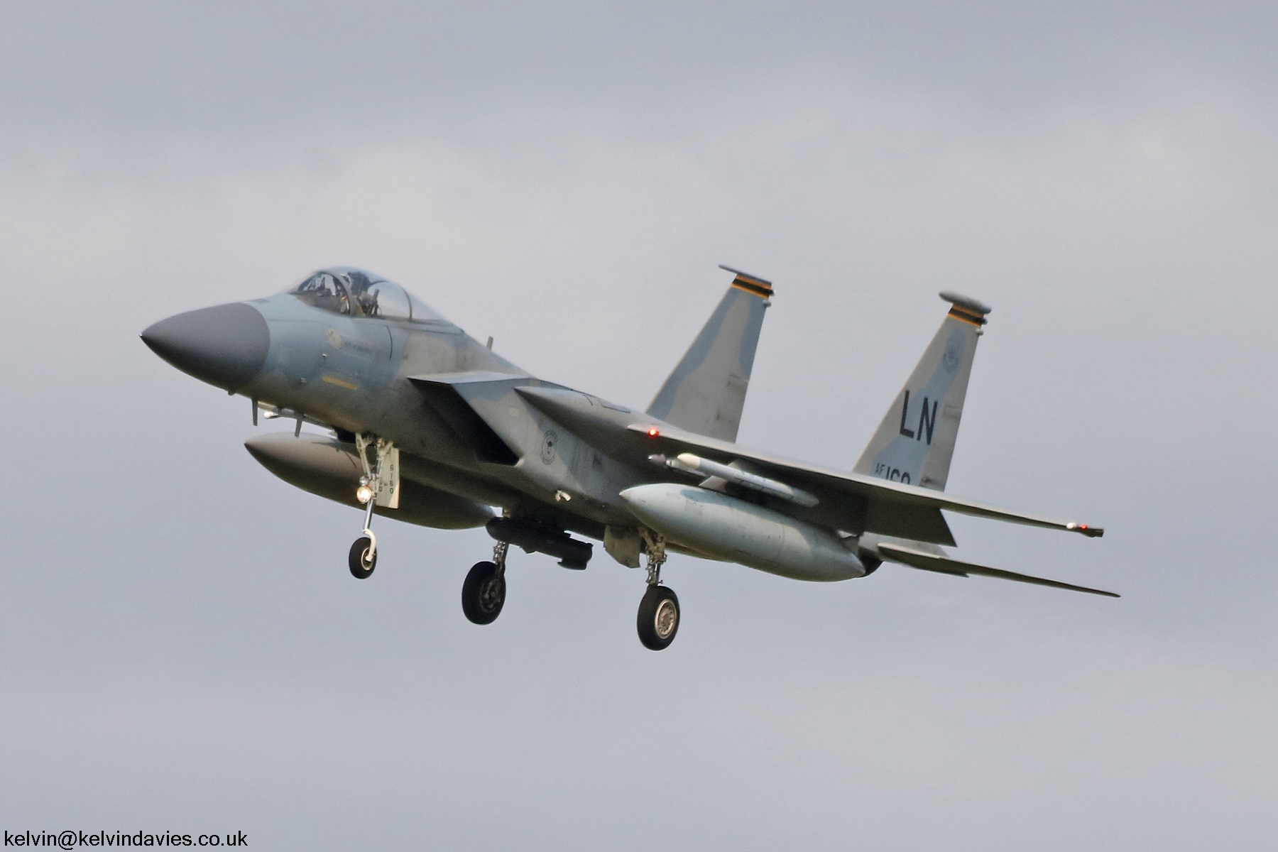 US Air Force F-15C 86-0160