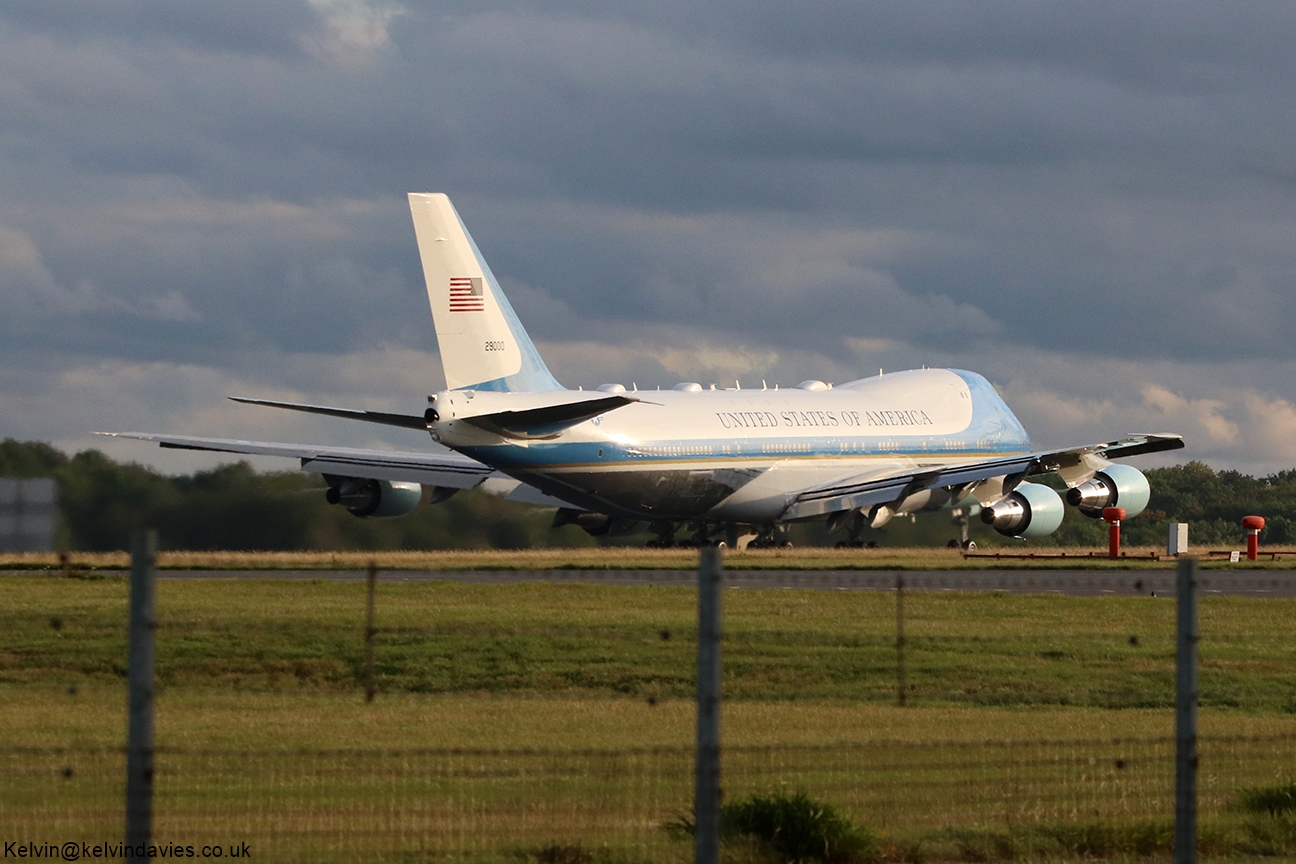 U.S. Air Force Boeing VC-25A 92-9000