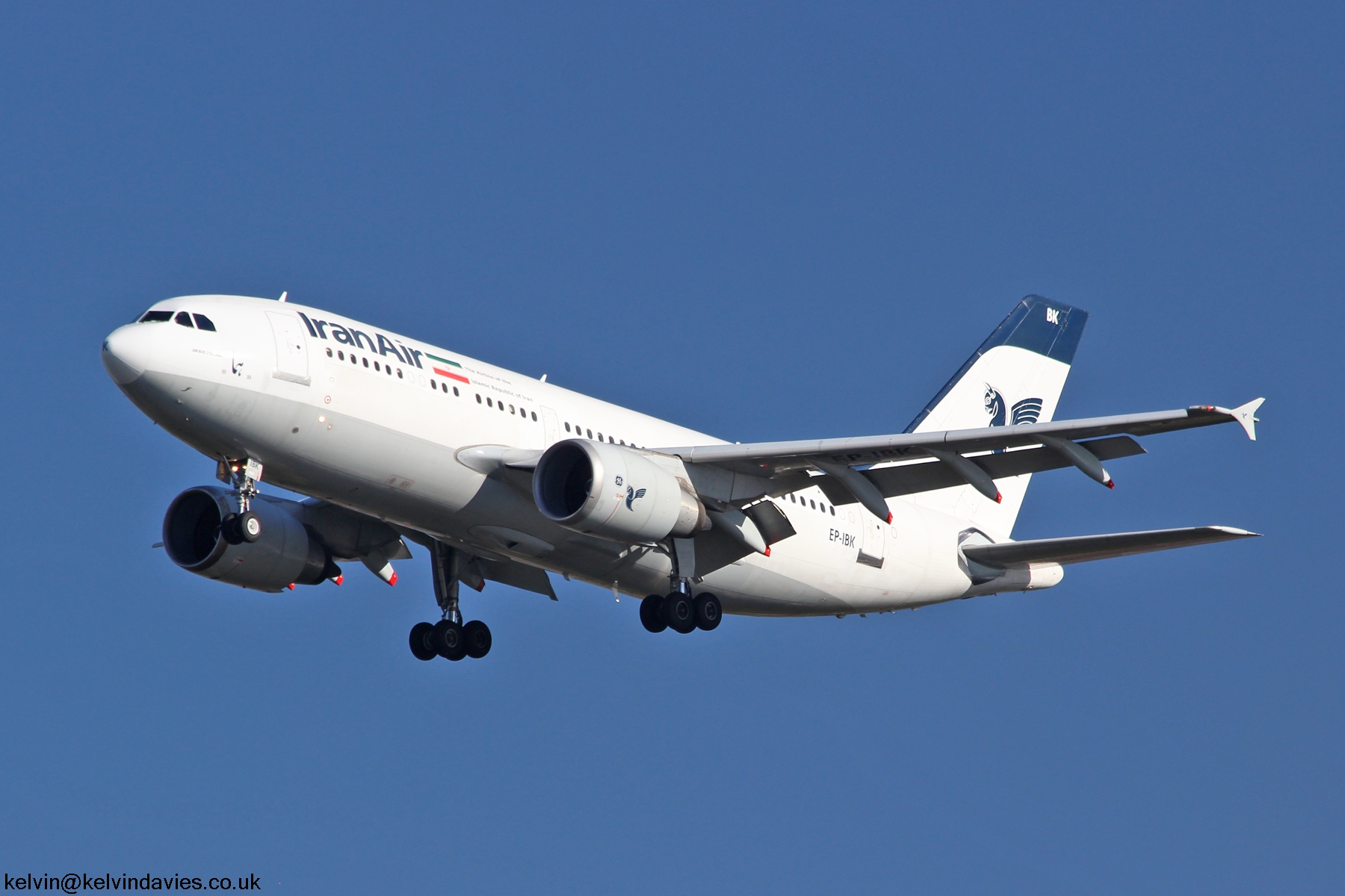 Iran Air A310 EP-IBK