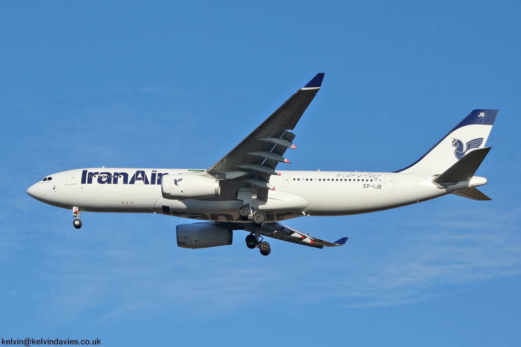 Iran Air A330 EP-IJB