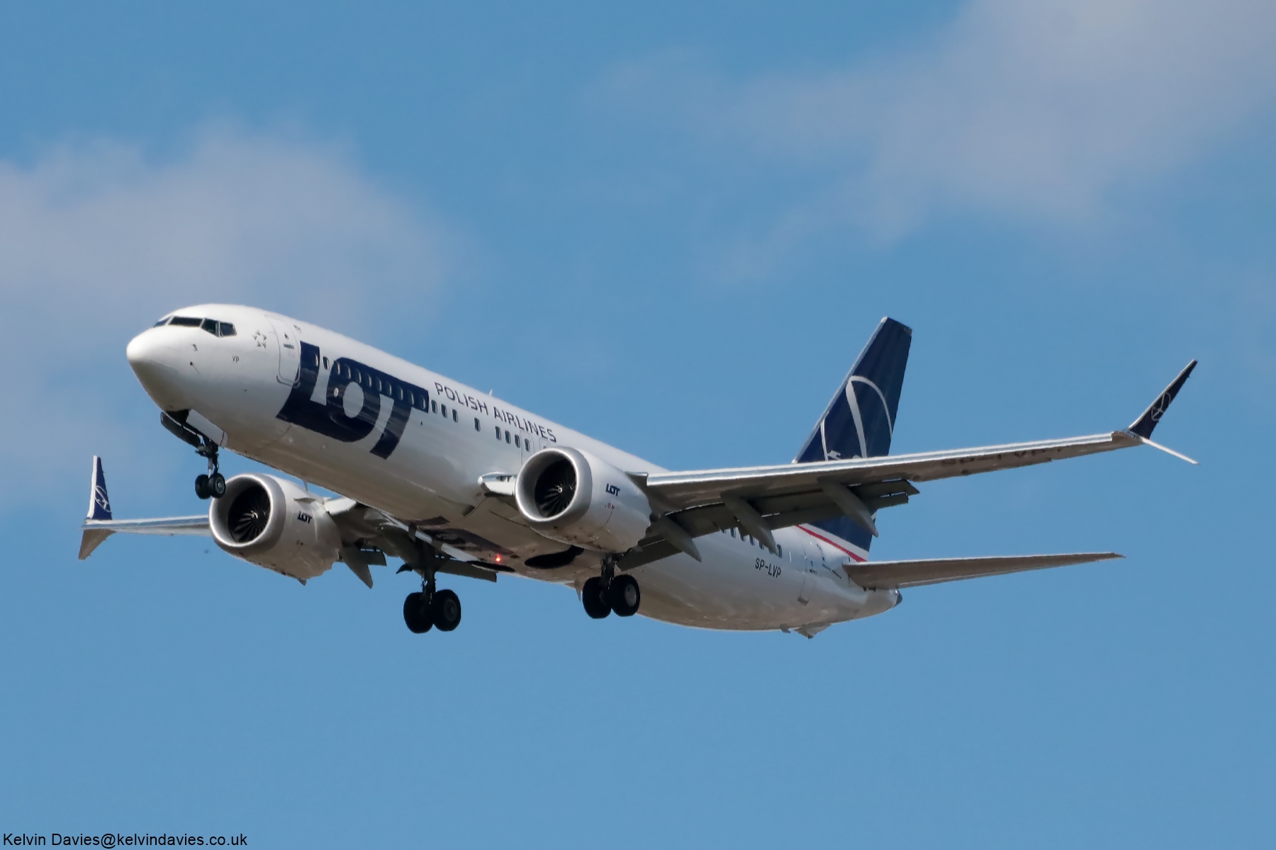 LOT Polish Airlines 737MAX SP-LVP