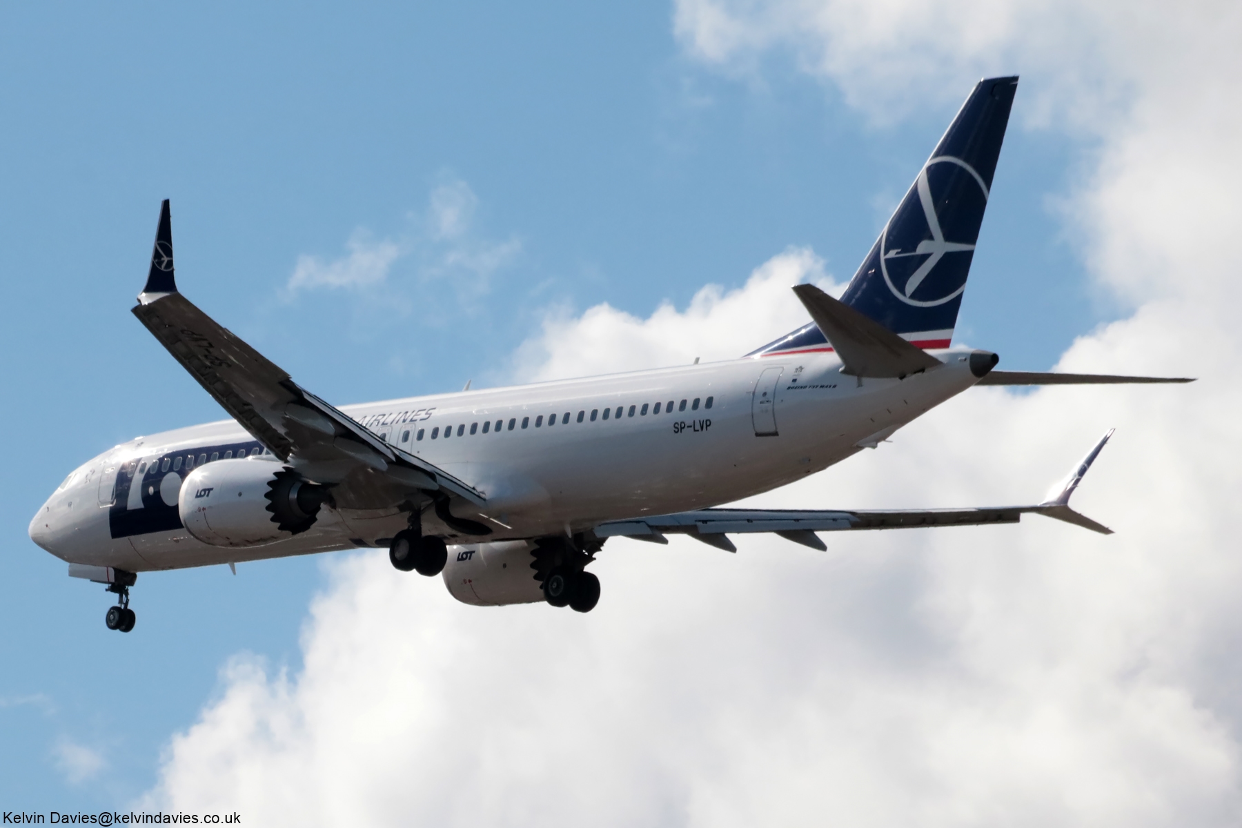 LOT Polish Airlines 737MAX SP-LVP