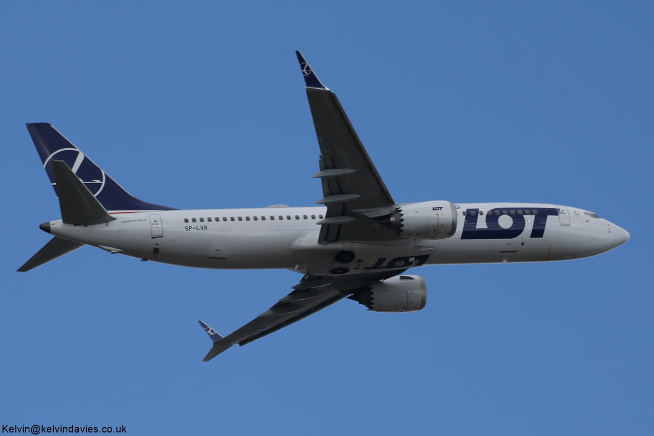 LOT Polish Airlines 737Max SP-LVR
