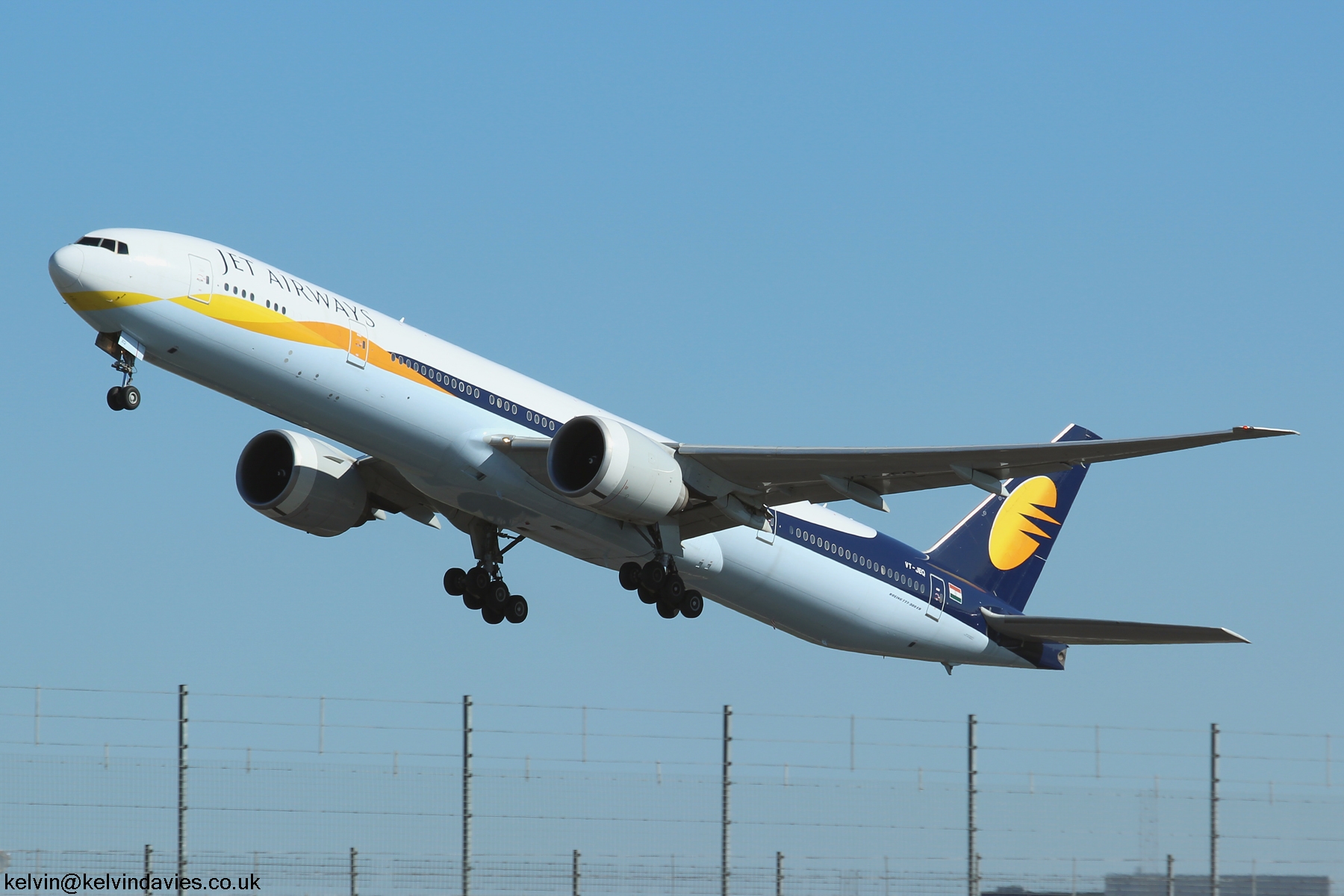 Jet Airways 777 VT-JEQ