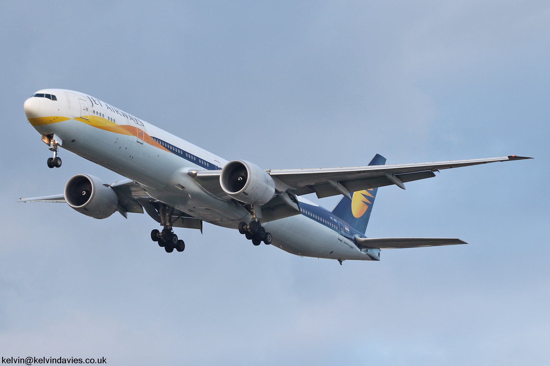Jet Airways 777 VT-JES