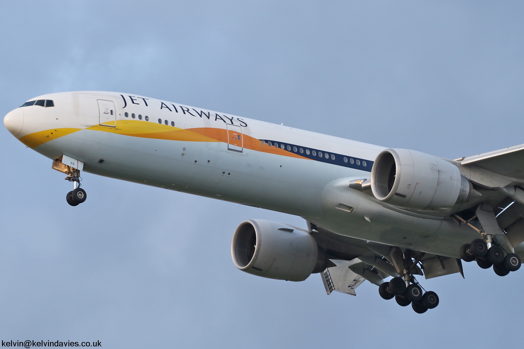 Jet Airways 777 VT-JES